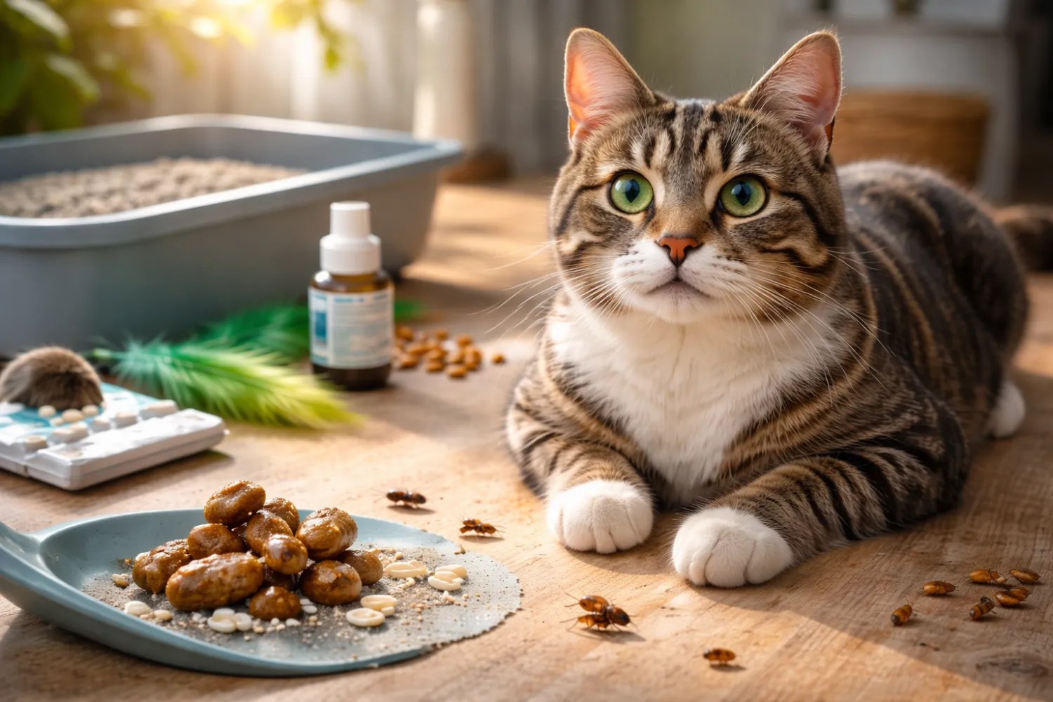 Cat fleas: how to recognise and treat them effectively