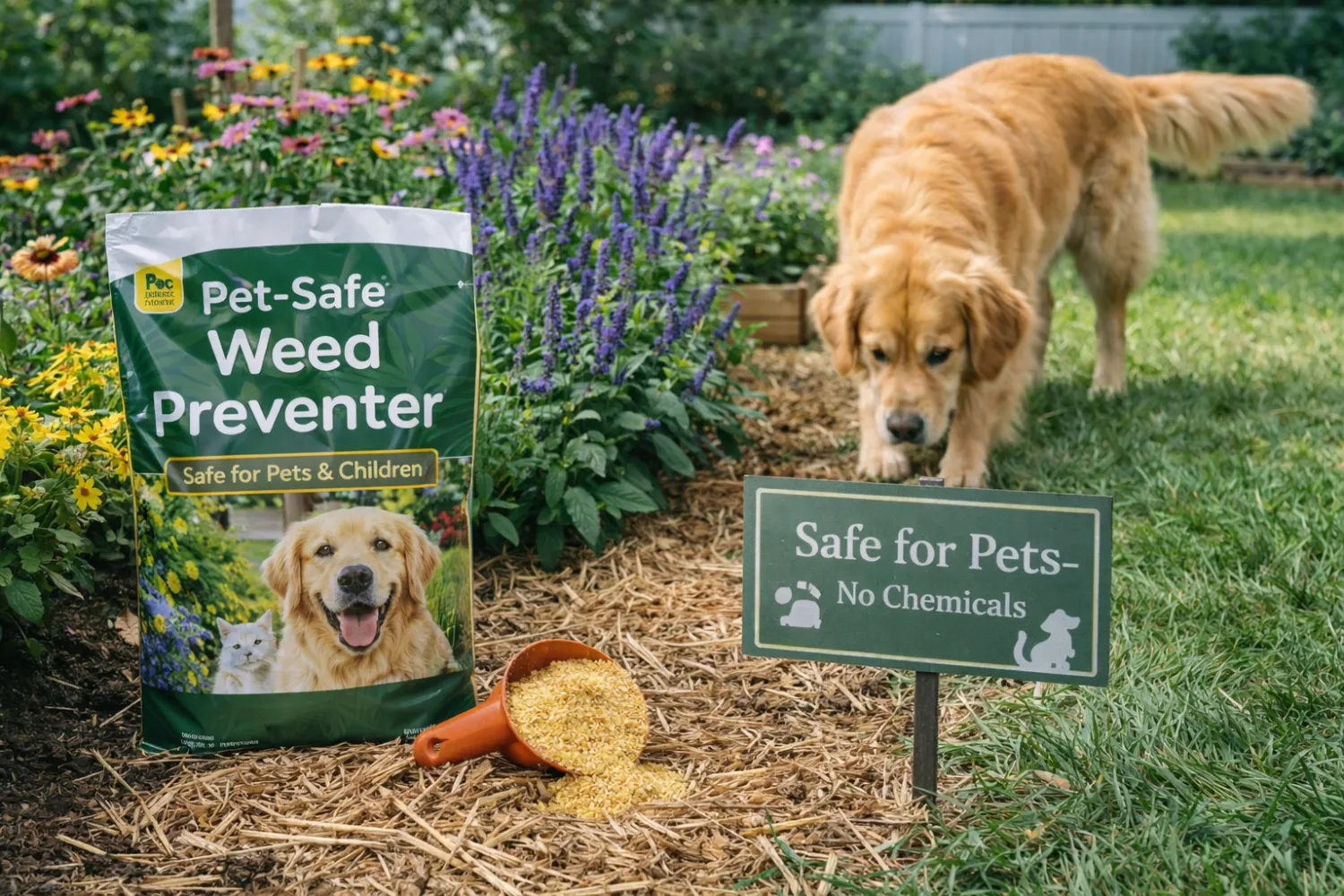 Pet-Friendly Weed Preventers for Your Garden