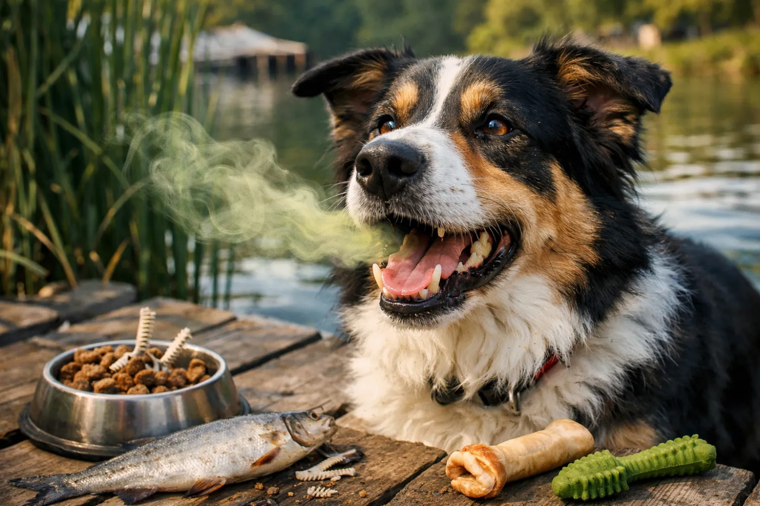 Dog Breath Smells Like Fish? Here's What to Do