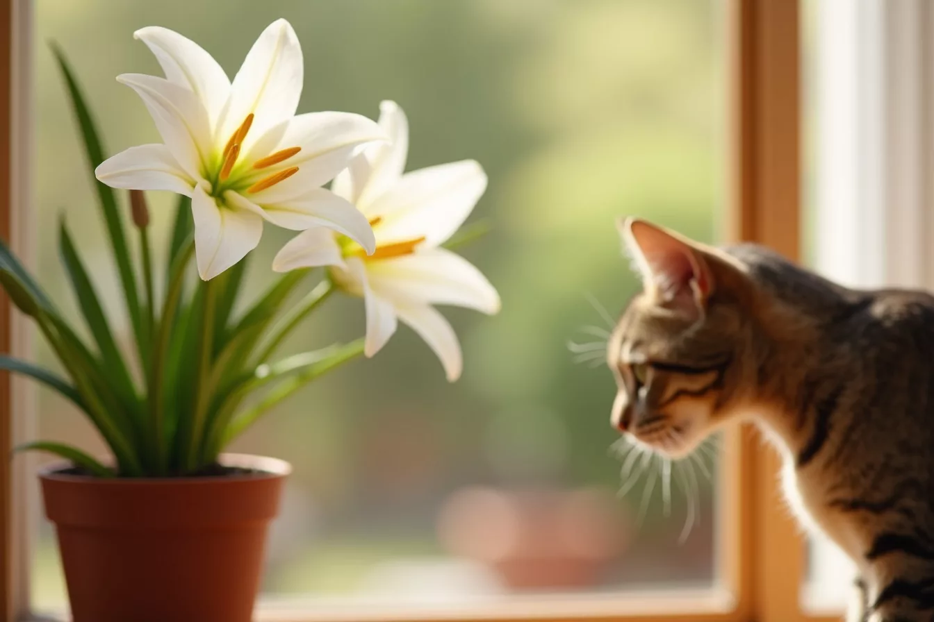 Easter Lilies and Cats: Why This Flower Is Deadly