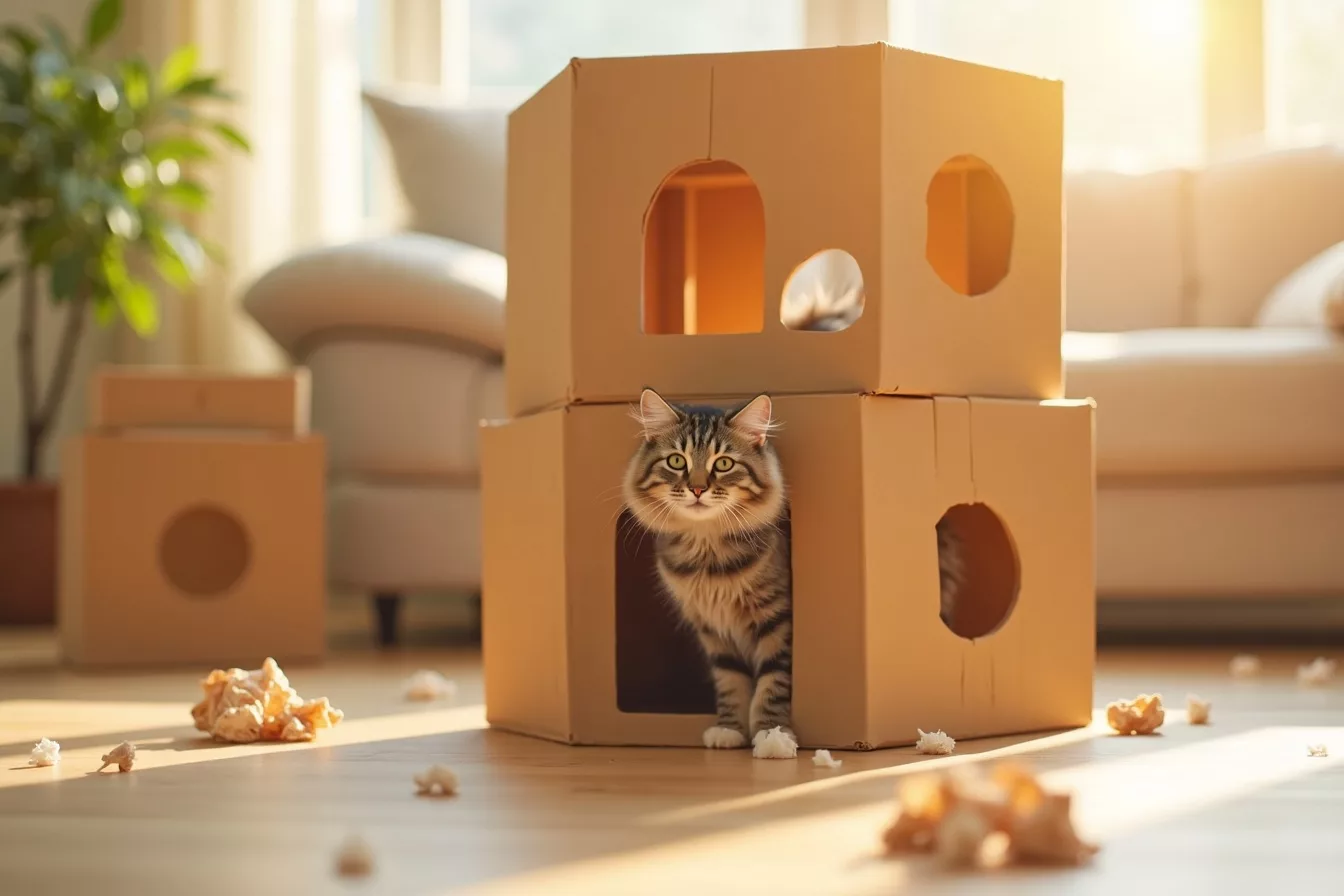 9 Spring Cat Enrichment Ideas Under £5: Keep Your Indoor Cat Happy