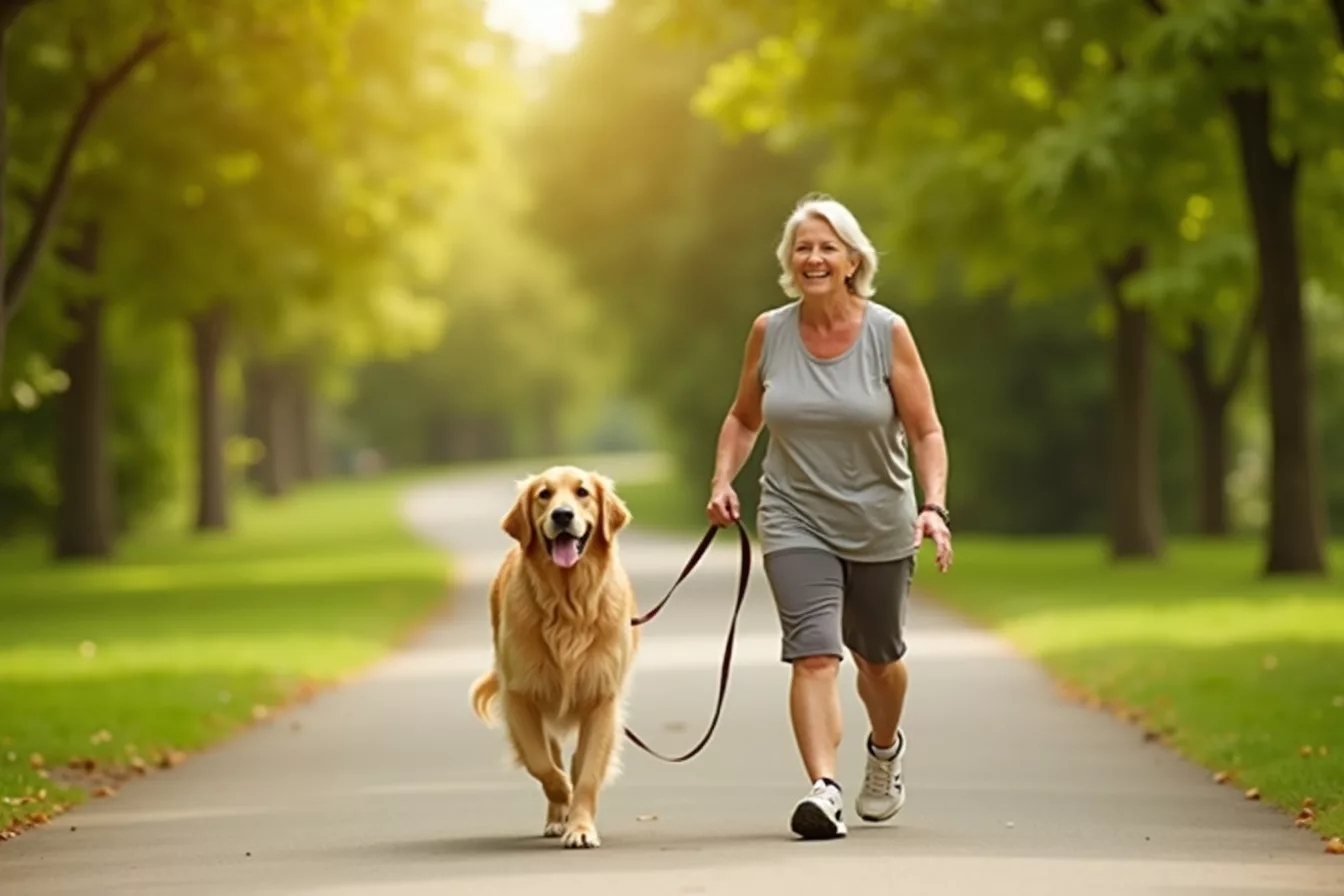 Why Your Dog Walk Could Lower Your Blood Pressure After 50