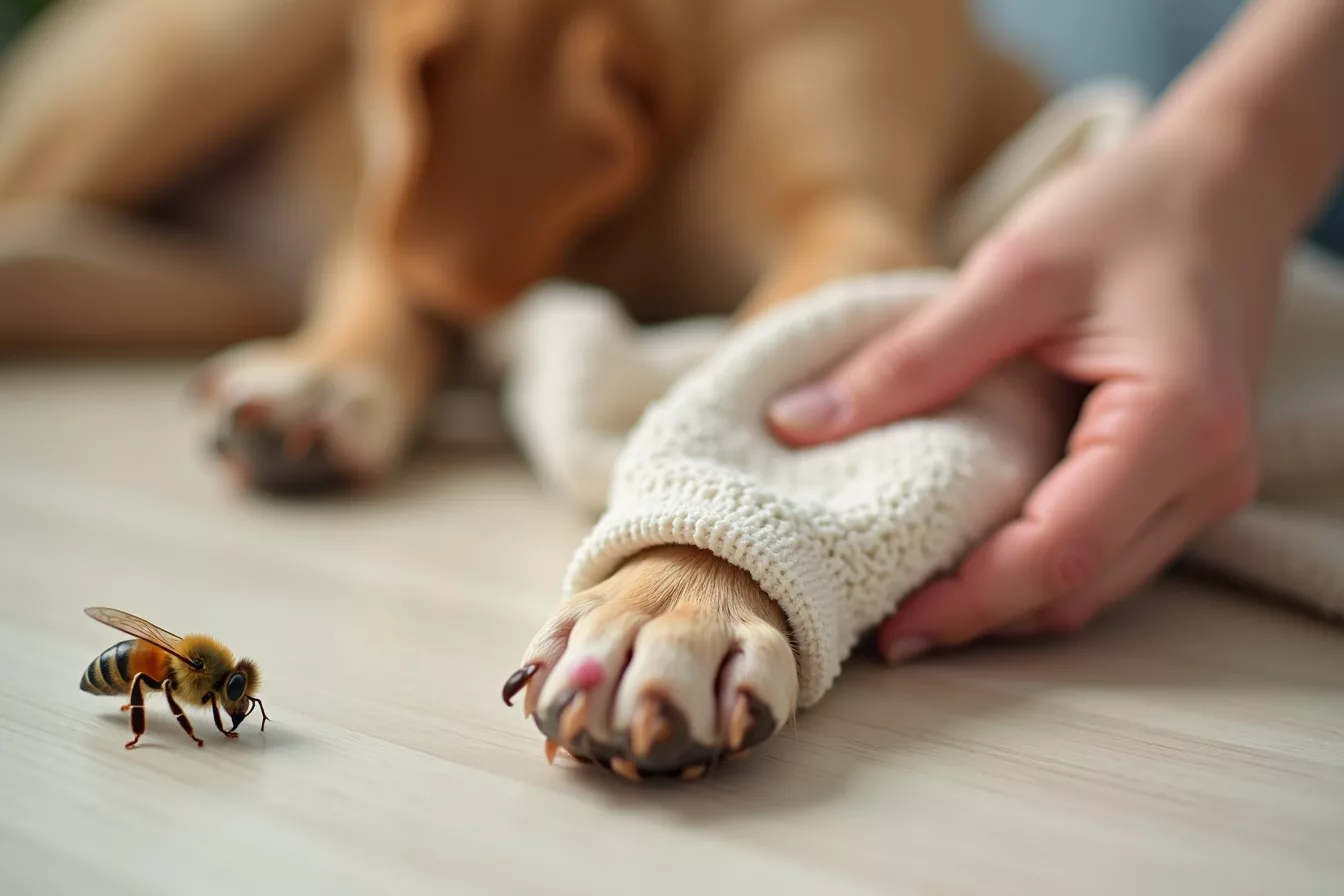 dog — Bee Stings in Dogs: What to Do in the First 10 Minutes — Vet's Emergency Guide