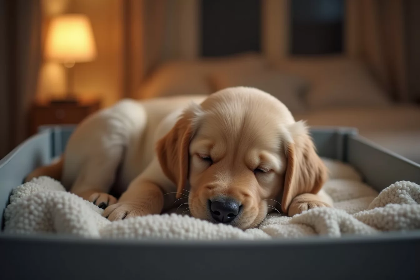 dog — Puppy Sleep Training: The Week-by-Week Plan That Actually Works