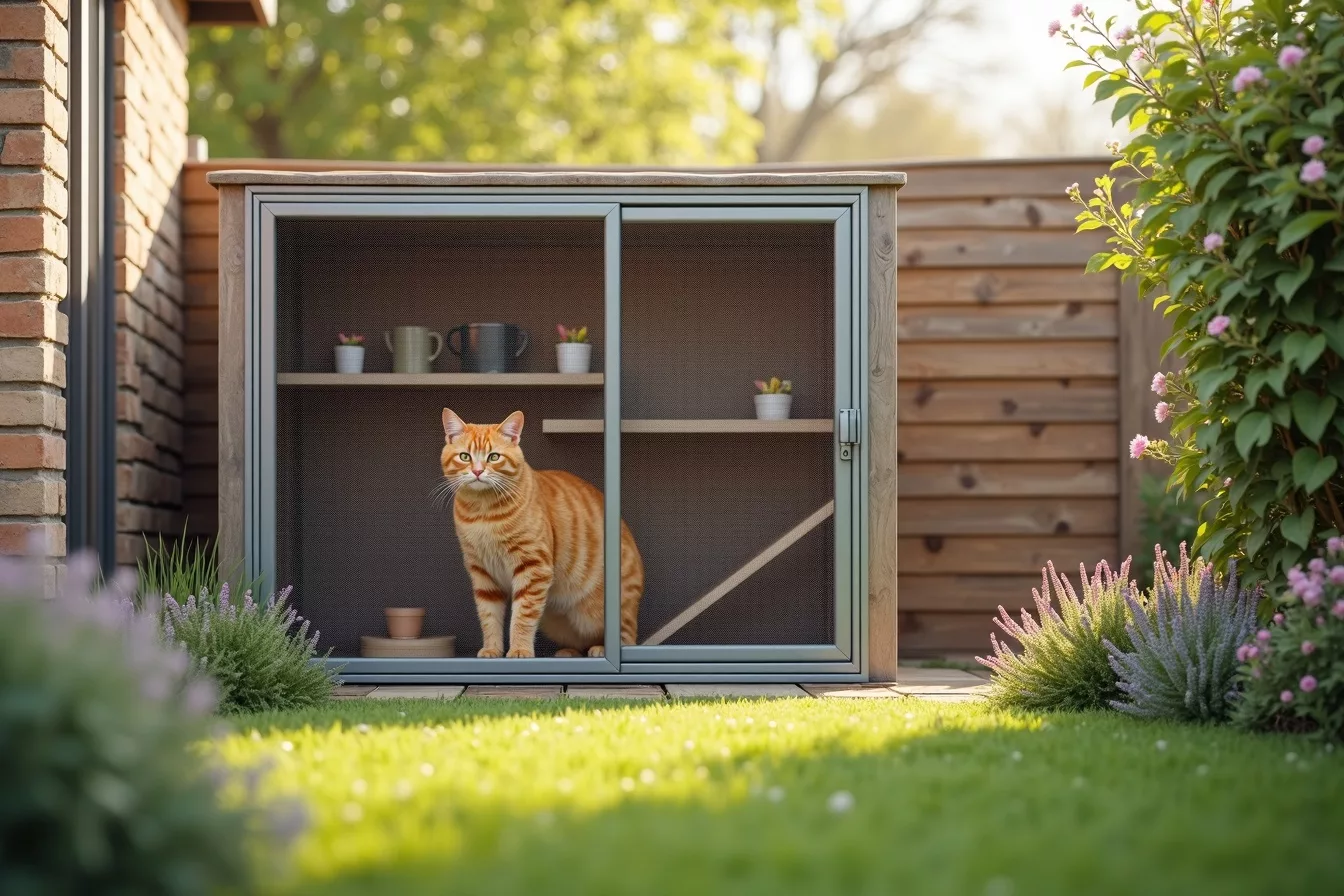 cat — Setting Up a Catio for Spring: The UK Guide to Safe Outdoor Cat Enclosures
