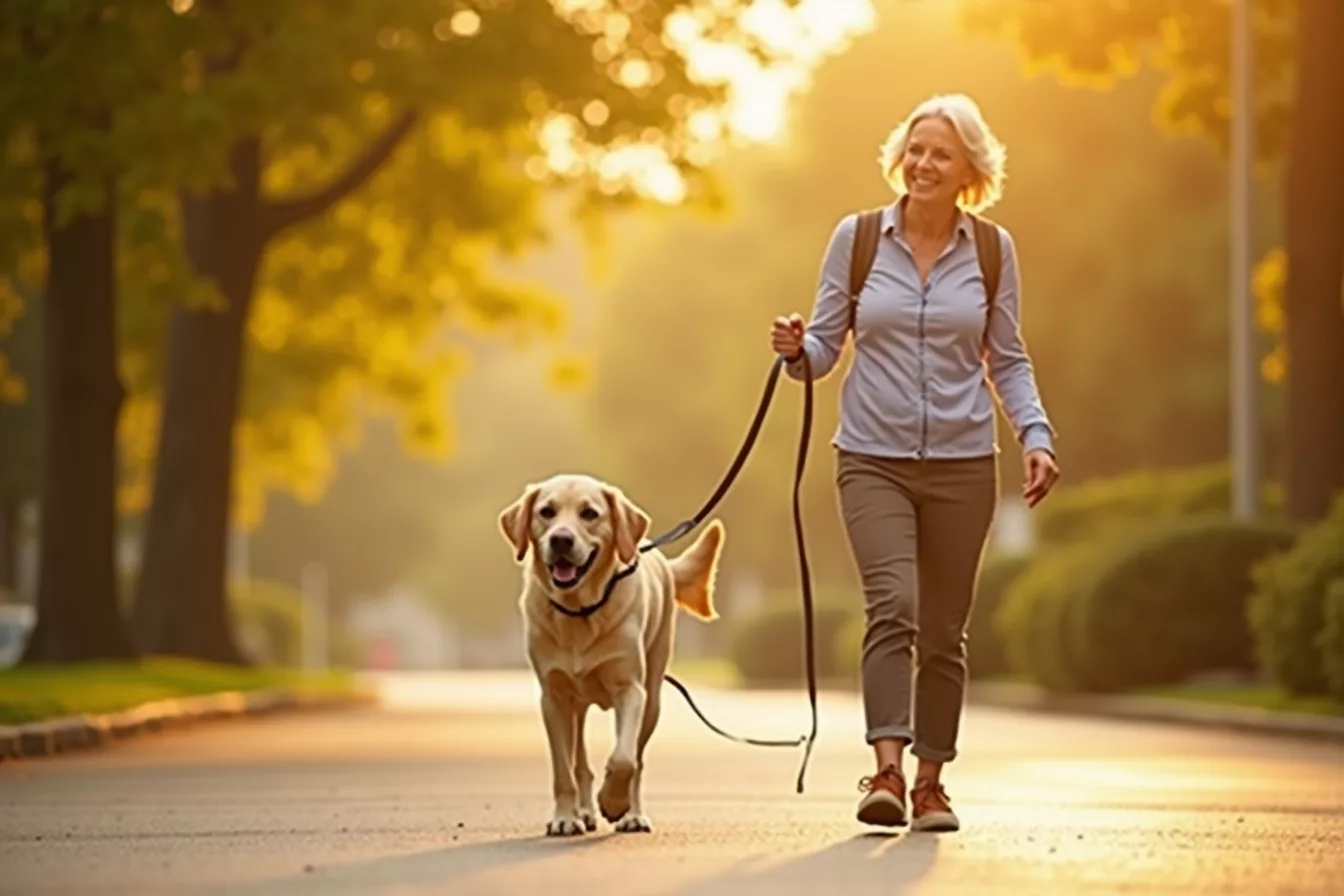 dog — US Study Links Dog Walking to Lower Blood Pressure in Owners Over 50