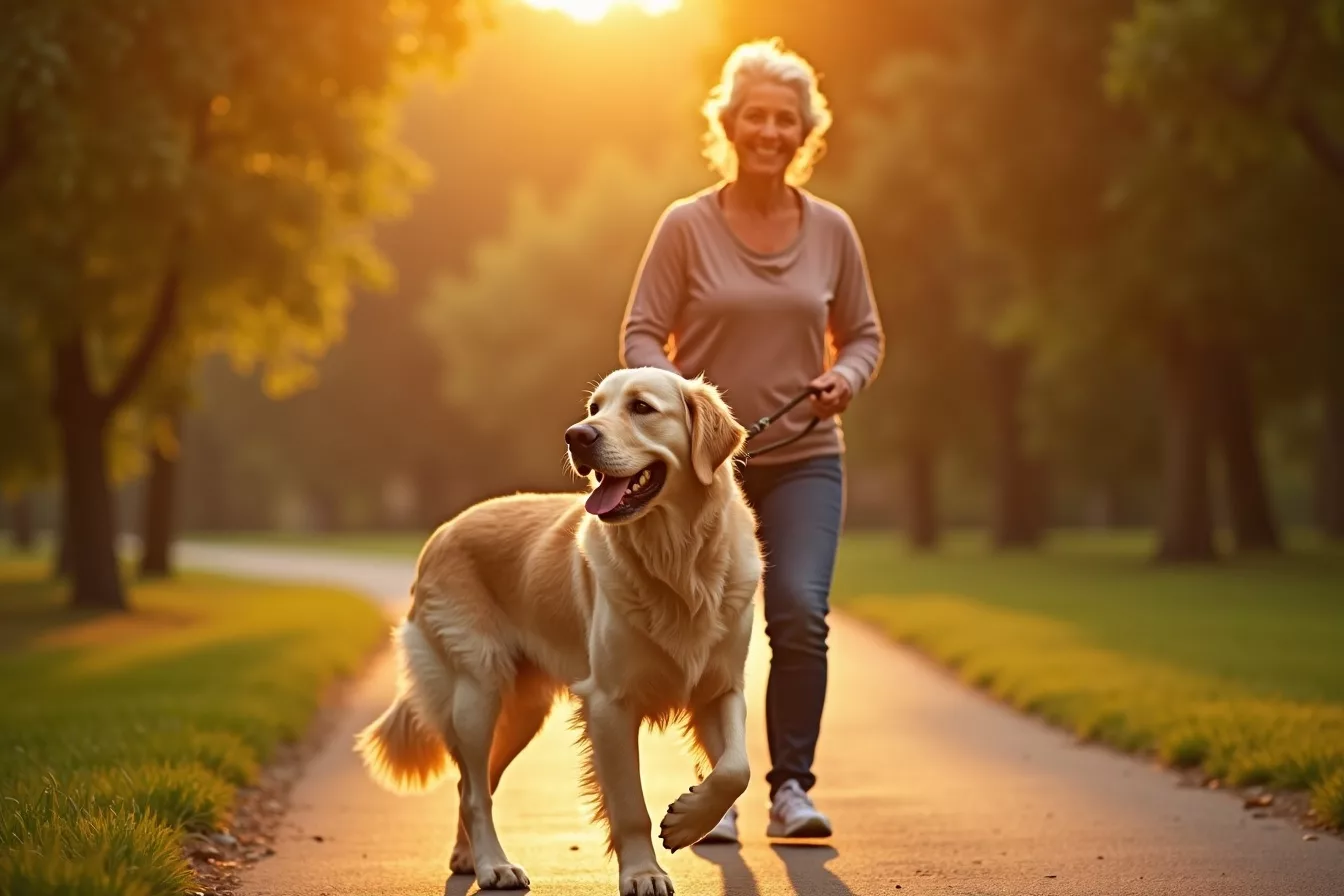dog — US Study Links Dog Walking to Lower Blood Pressure in Owners Over 50