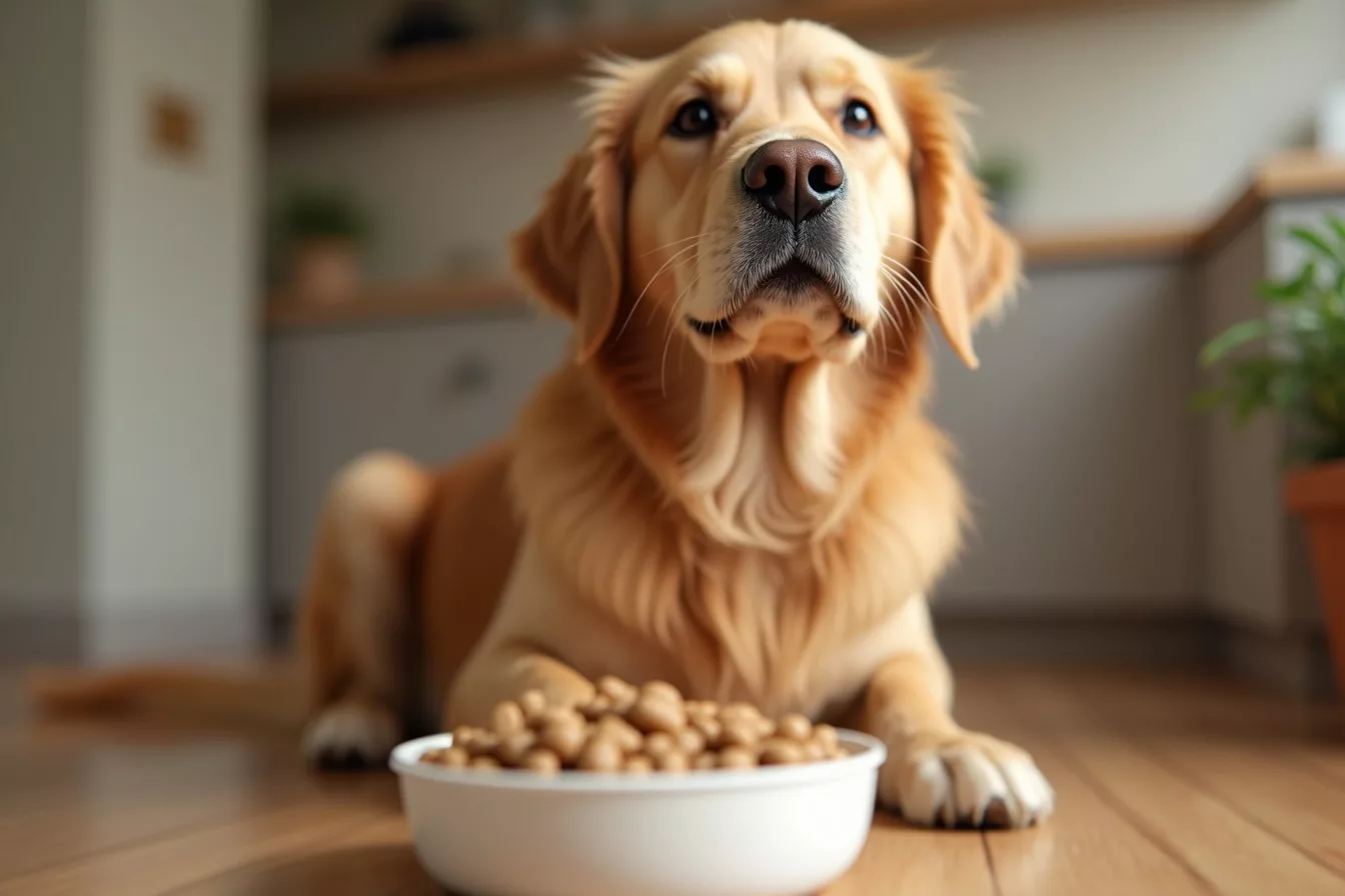 dog — Why Your Dog Stares at You While Eating (And What It's Actually Saying)