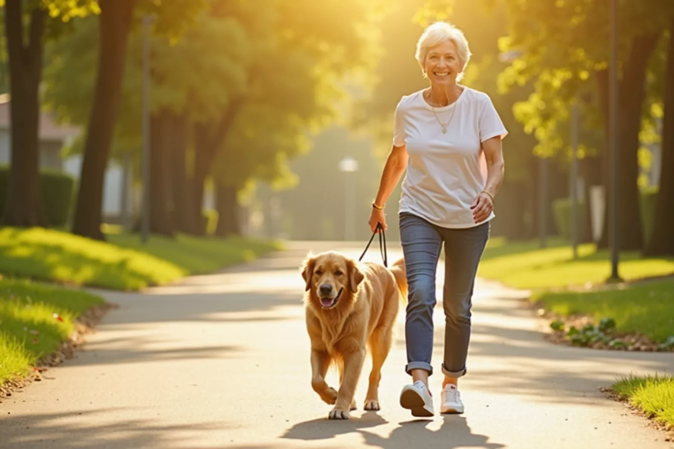 dog — US Study Links Dog Walking to Lower Blood Pressure in Owners Over 50