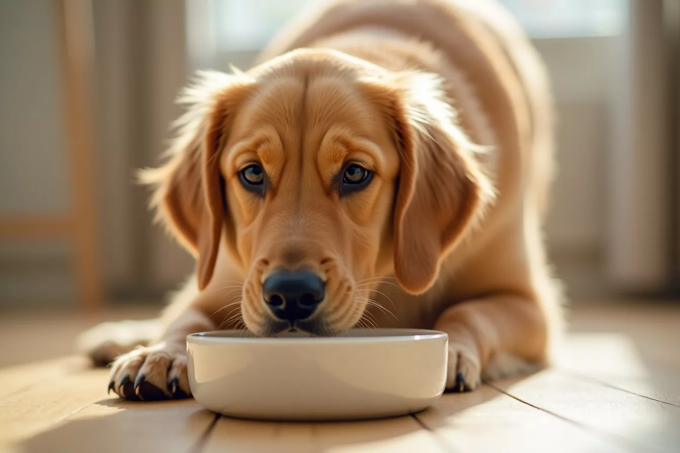 dog — Why Your Dog Stares at You While Eating (And What It's Actually Saying)