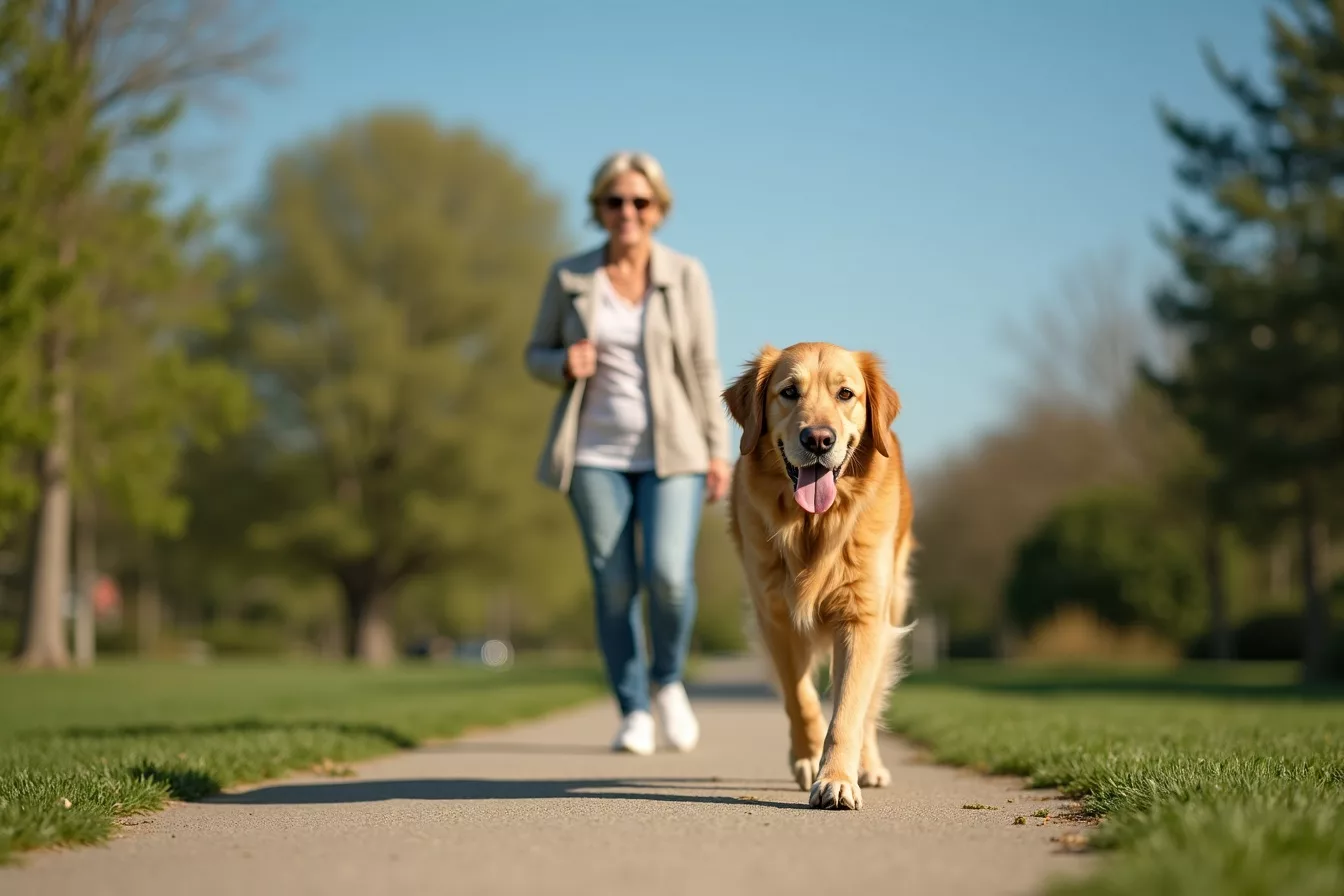 dog — US Study Links Dog Walking to Lower Blood Pressure in Owners Over 50