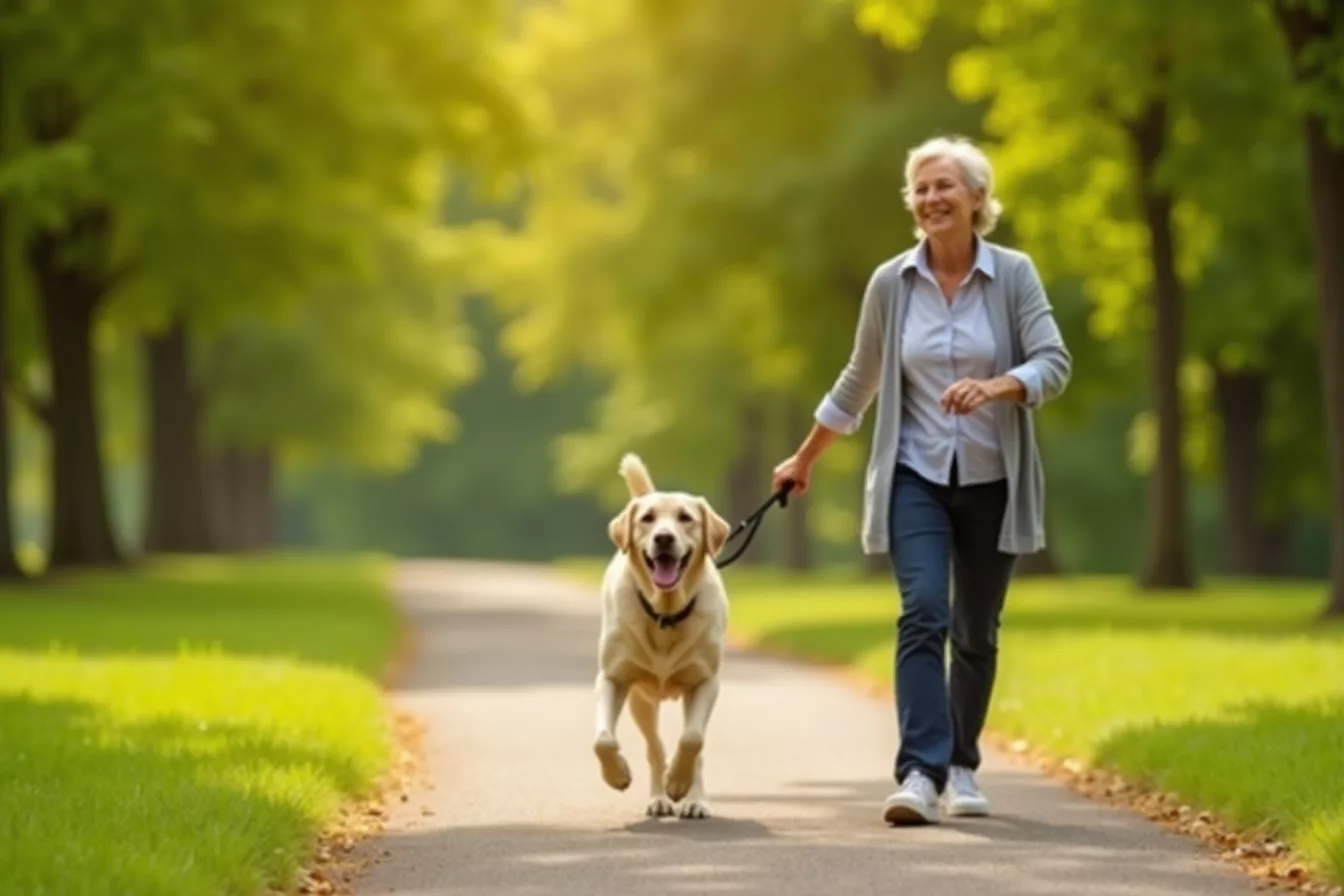 dog — US Study Links Dog Walking to Lower Blood Pressure in Owners Over 50