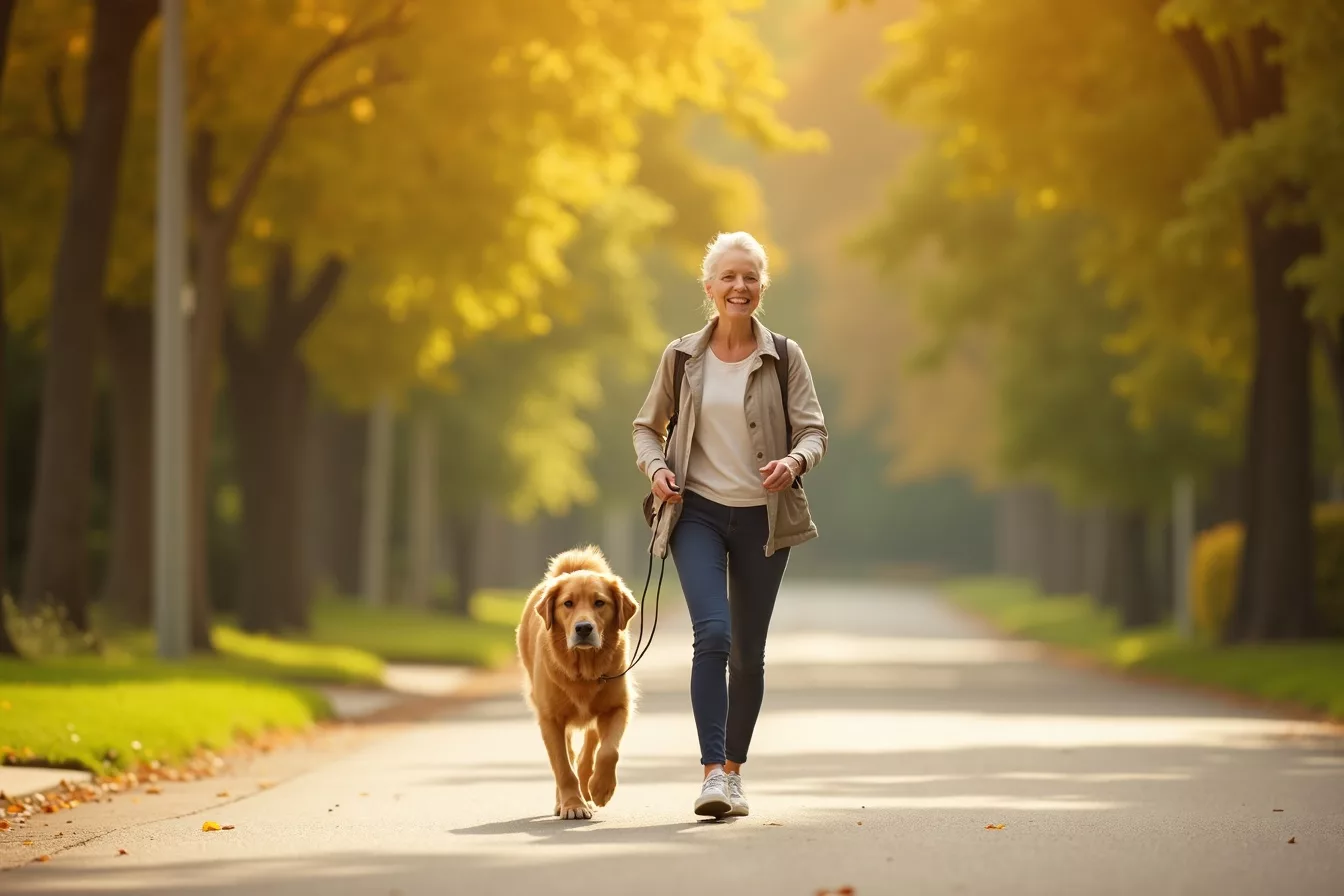 dog — US Study Links Dog Walking to Lower Blood Pressure in Owners Over 50