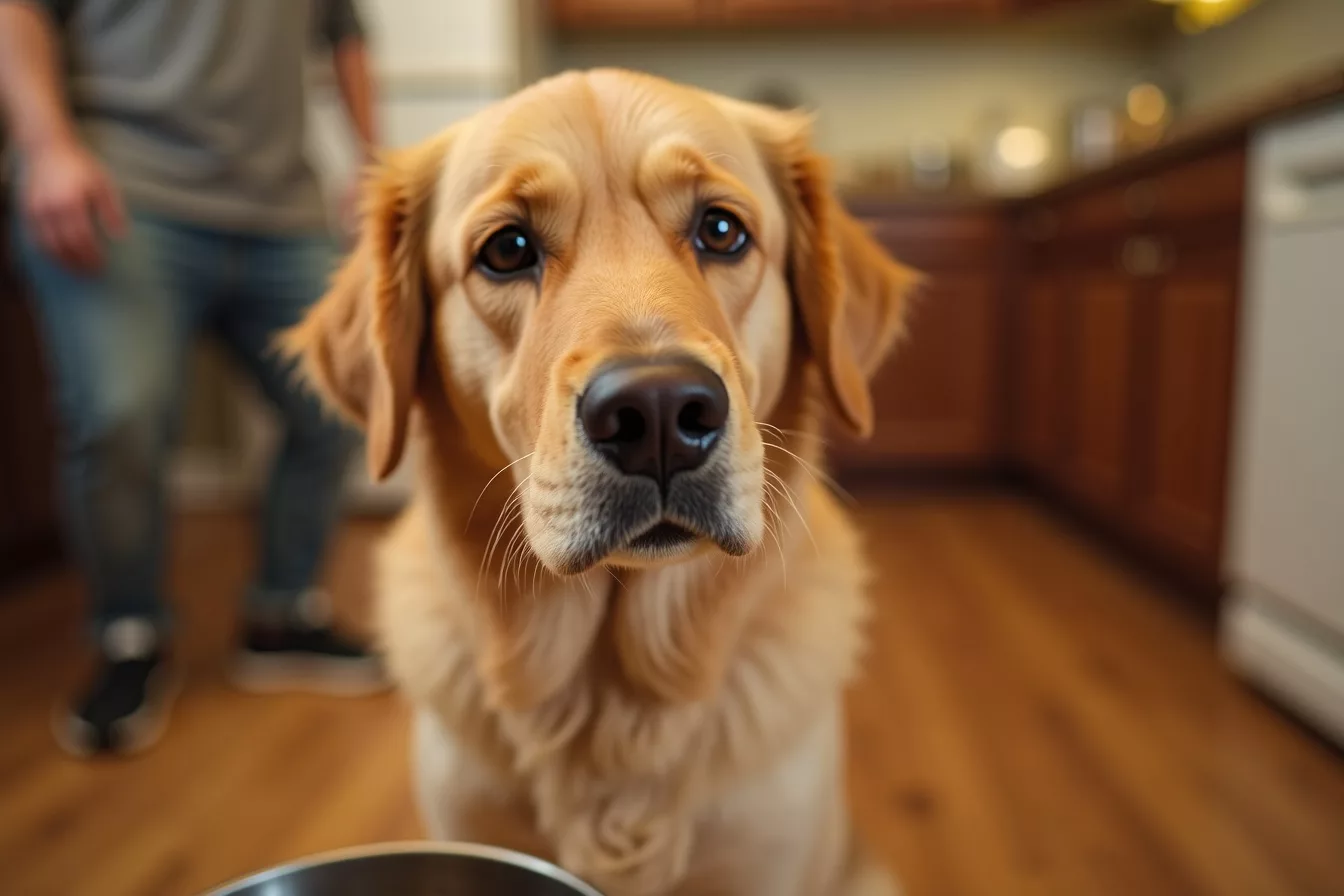 dog — Why Your Dog Stares at You While Eating (And What It's Actually Saying)